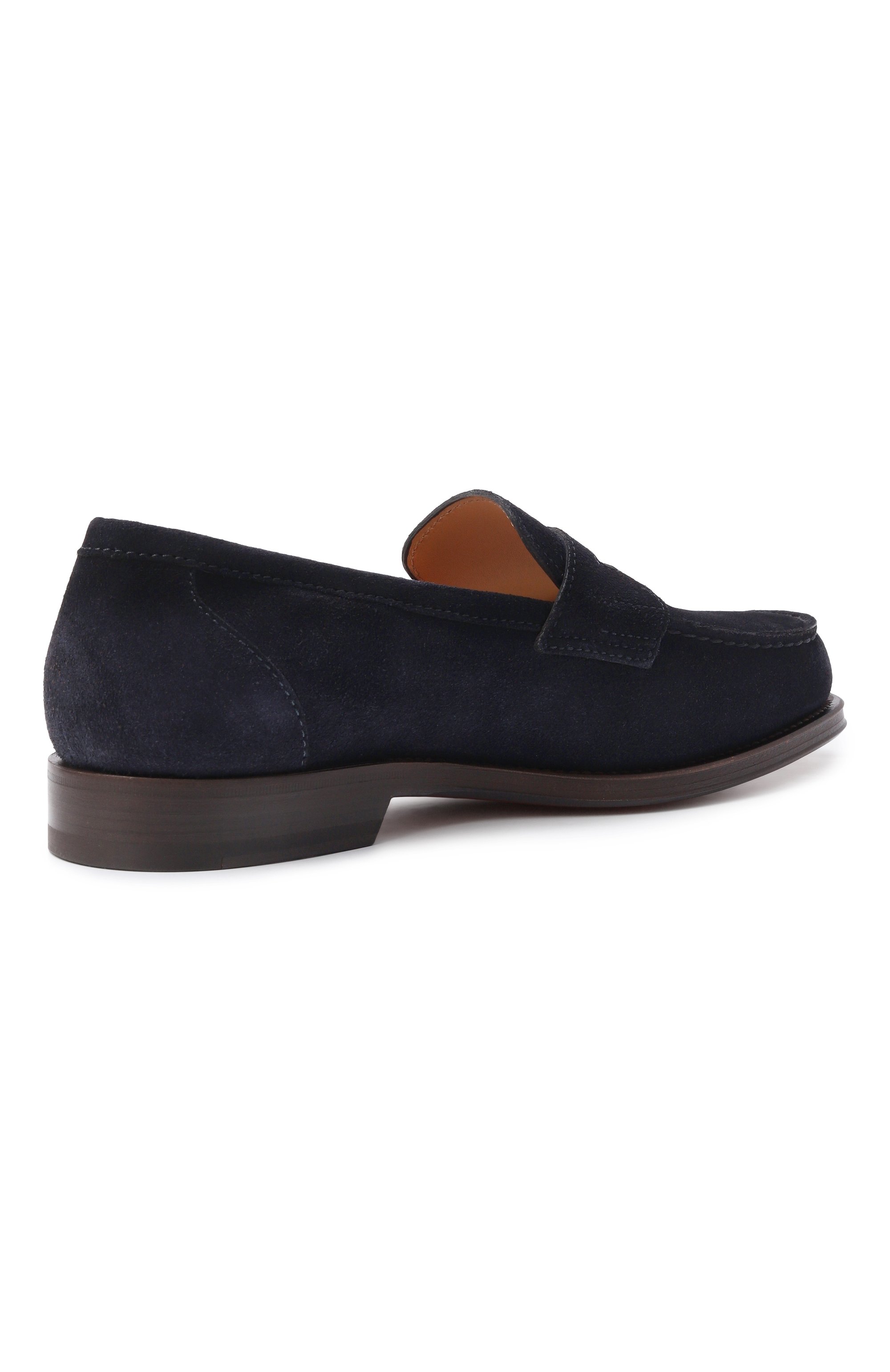 Замшевые пенни-лоферы quentin SANTONI, арт. MCQG18143PD5SRVR, фото 4