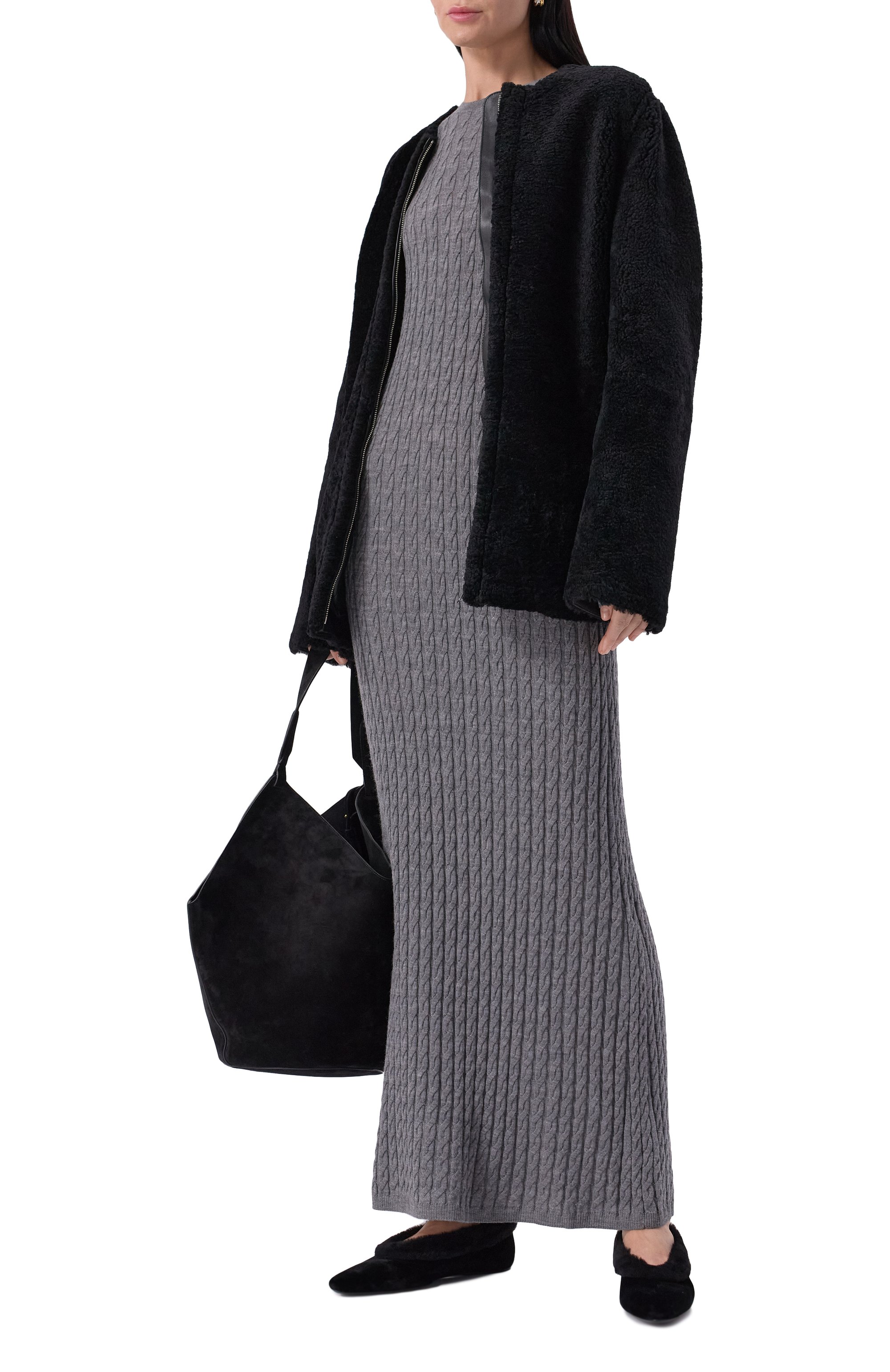 Шерстяное платье TOTEME, арт. 251-WRD0142-YA0036/074, фото 2