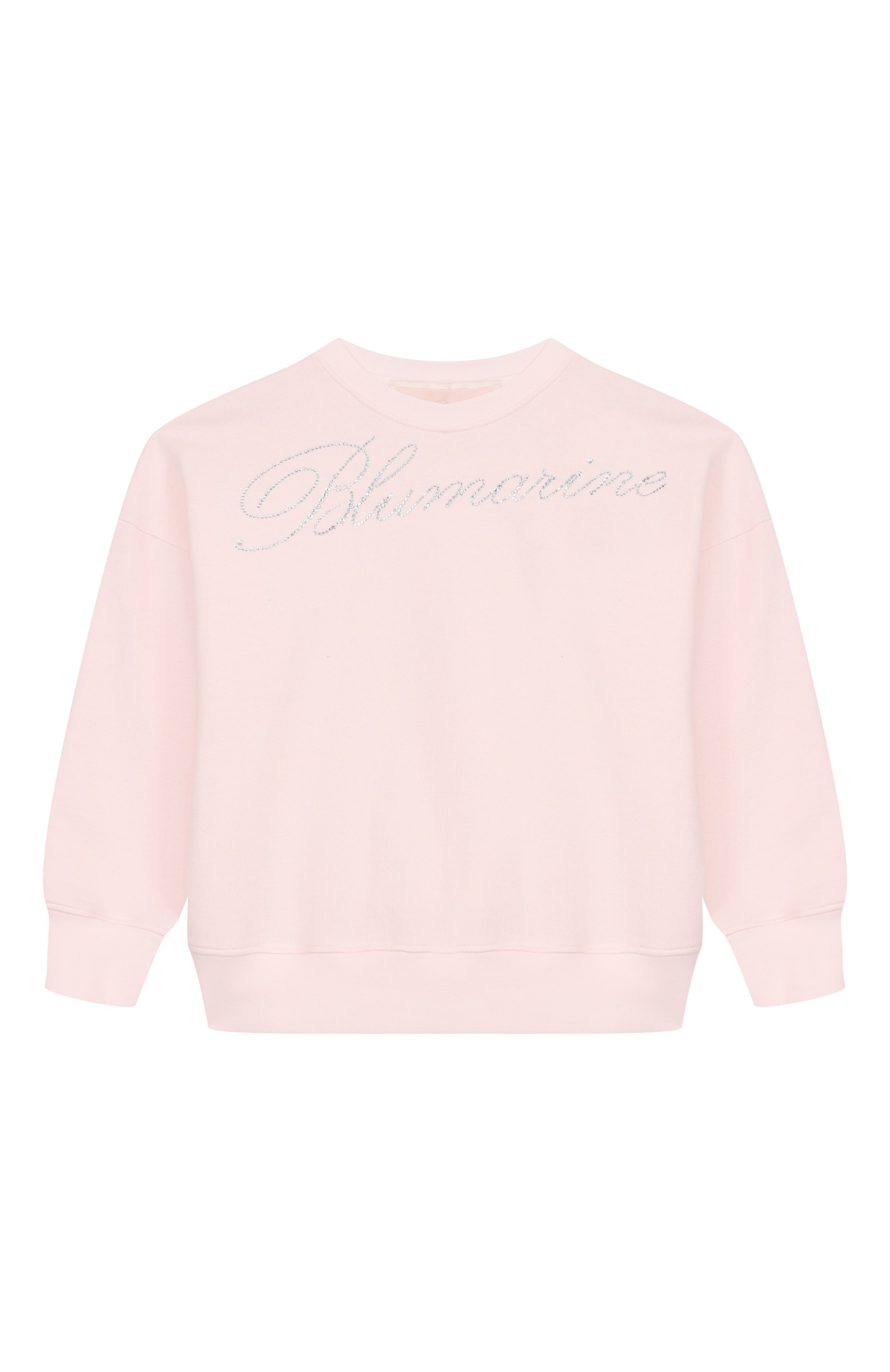 Хлопковый свитшот BLUMARINE, арт. BFFE001.0.FF010/6A-12A, фото 1