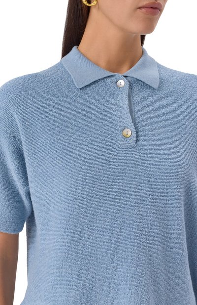 Поло из хлопка и кашемира FTC, арт. 00984-0270, фото 5