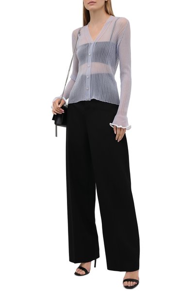 Кардиган ACNE STUDIOS голубого цвета по цене 69950 руб., арт. A60274, фото 2 Кардиган ACNE STUDIOS, арт. A60274, фото 2