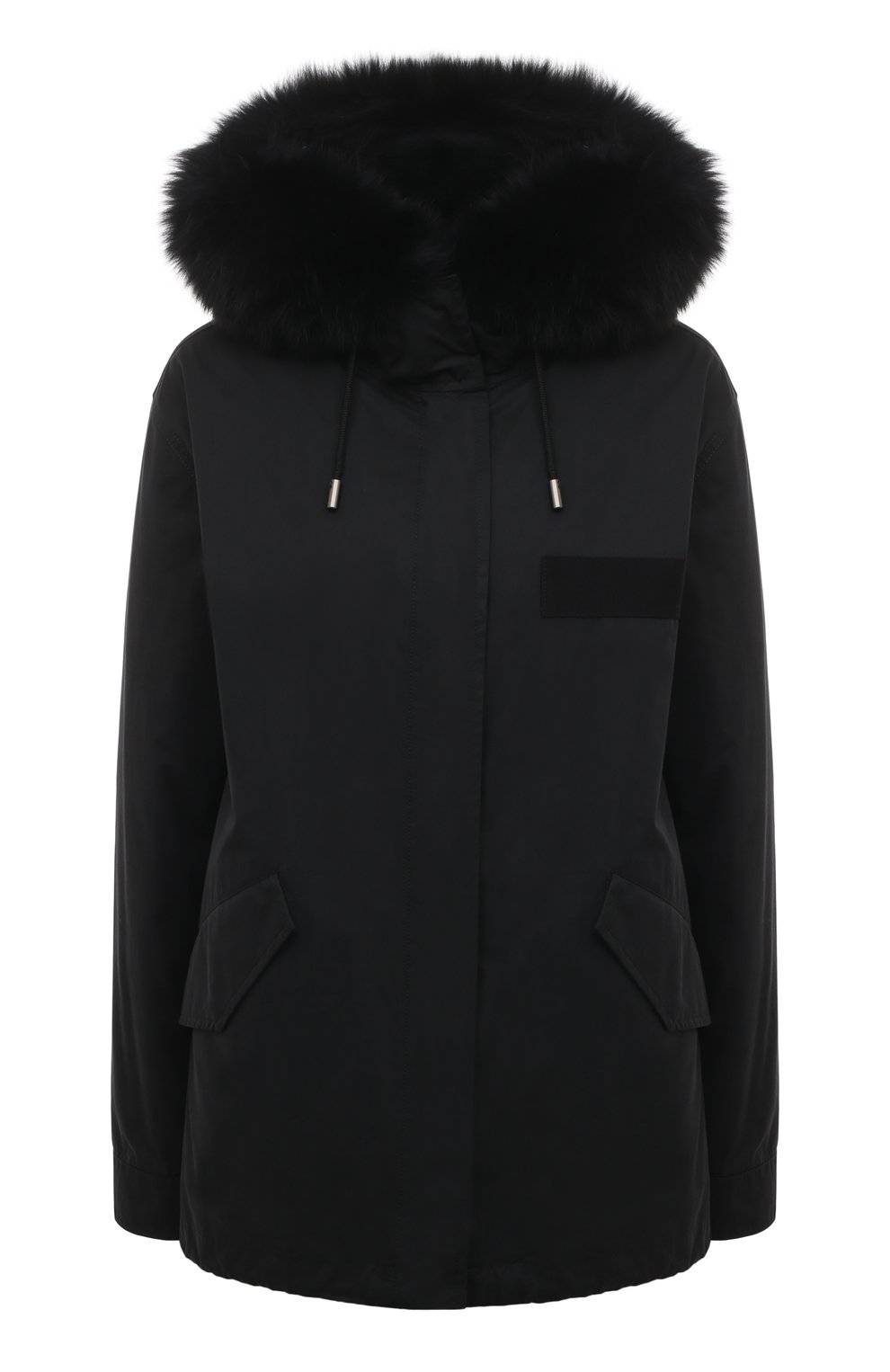 Парка с капюшоном из меха лисицы YVES SALOMON, арт. 20WFV91067F52X, фото 1