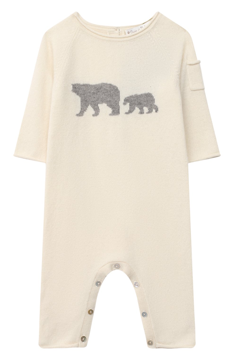 Кашемировый комбинезон OSCAR ET VALENTINE, арт. COM01BEAR, фото 1