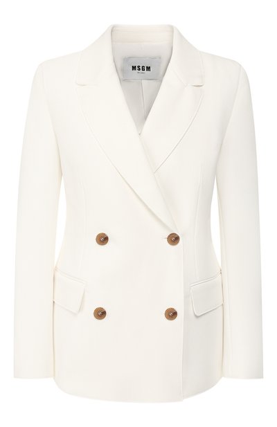 Женский двубортный жакет MSGM, арт. 2741MDG09 195600