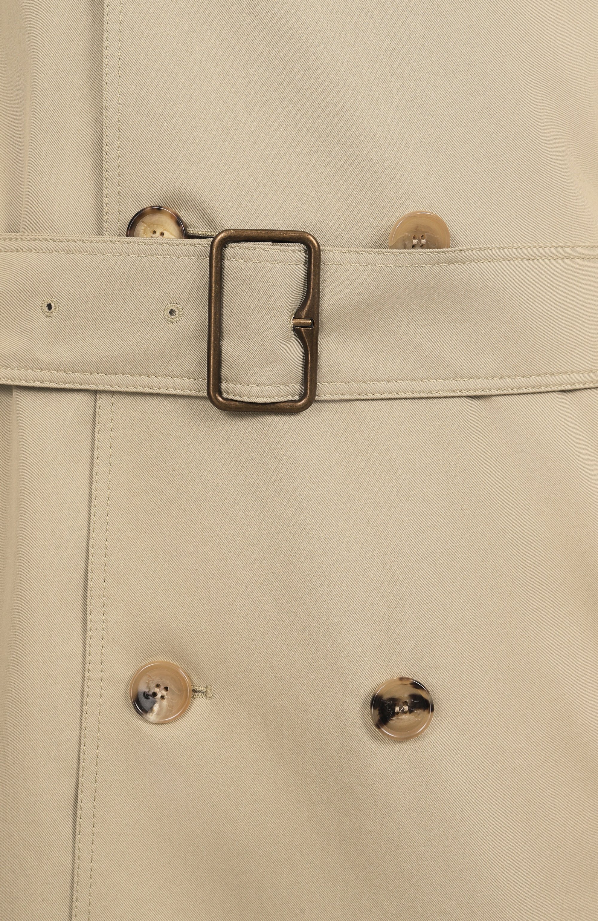 Хлопковый тренч BURBERRY, арт. 8106360, фото 6