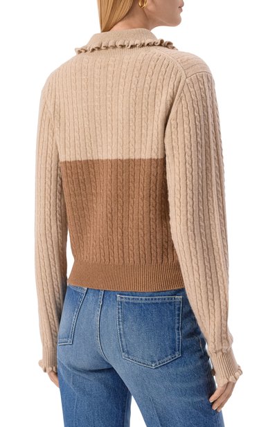 Поло из шерсти и кашемира CHLOÉ, арт. CH25WMP19570, фото 4