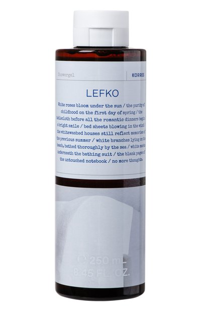 Женского гель для душа lefko (250ml) KORRES, арт. 5203069123160