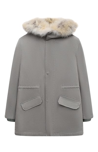 Пуховая парка YVES SALOMON ENFANT, арт. 24WEM903LGEC4X/8-10