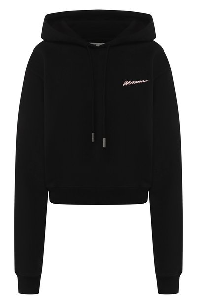 Женский хлопковое худи OFF-WHITE, арт. 0WBB016R200030991001