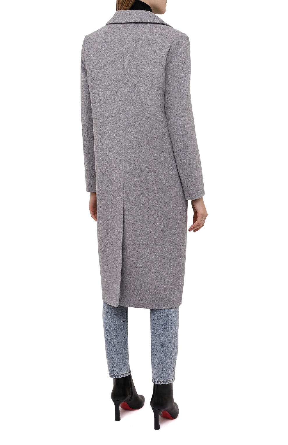 Пальто из шерсти и кашемира SEVEN LAB, арт. CMAR grey, фото 4