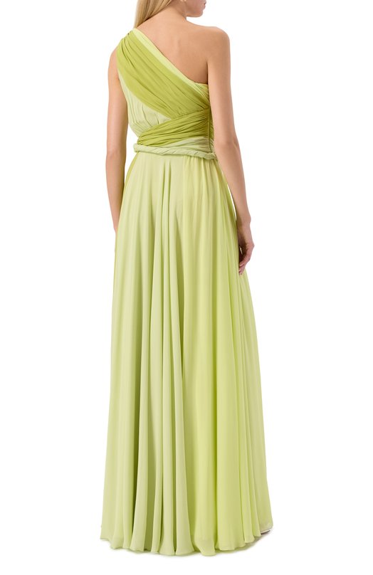 Шелковое платье Giambattista Valli 25SSSVTE5066/05GE0 Зелёный  25SSSVTE5066/05GE0 Фото 4