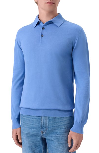 Хлопковое поло KITON, арт. UMKXX35_001, фото 3