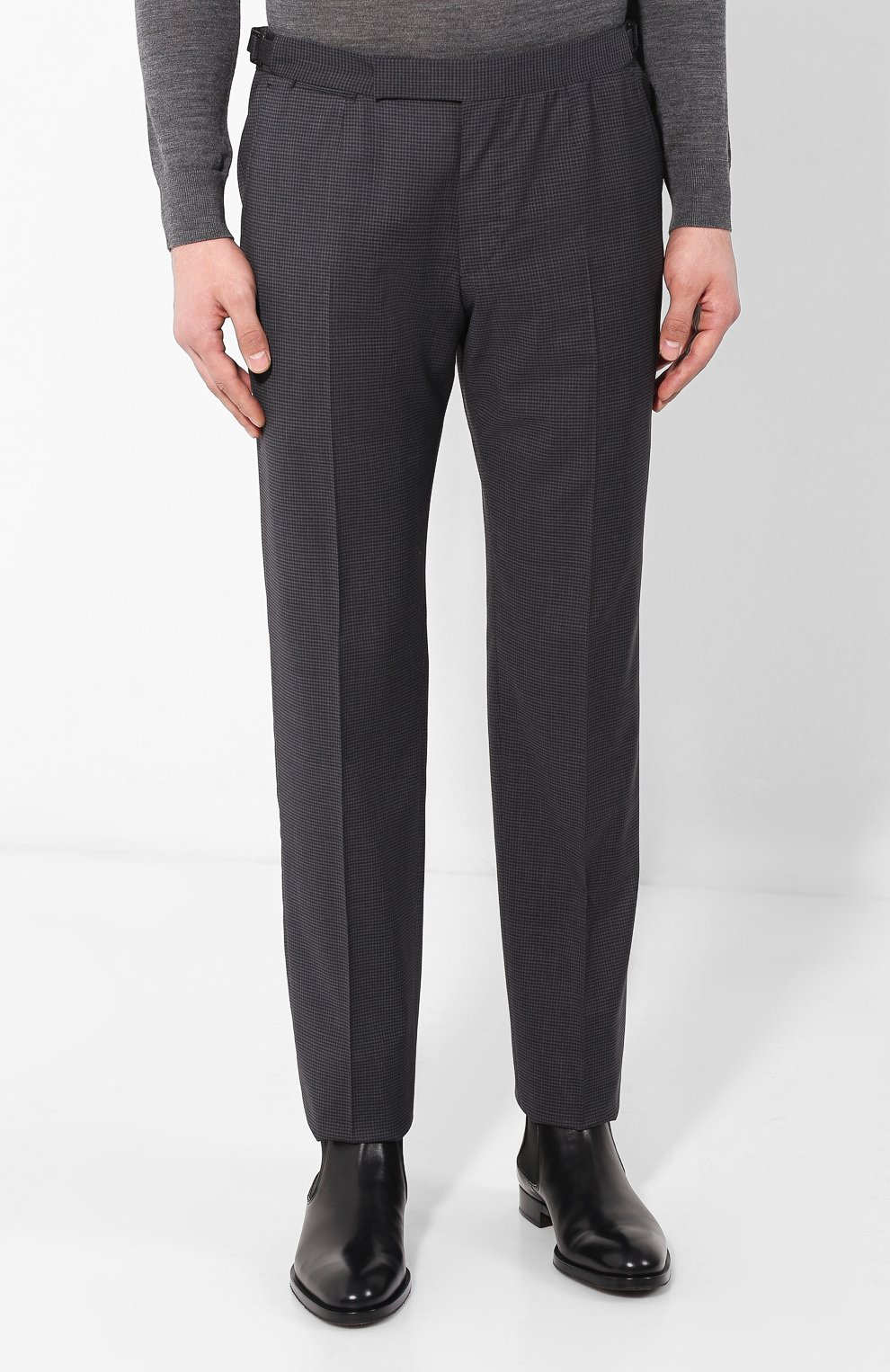 Шерстяные брюки ZEGNA, арт. 519F00/75F812, фото 3