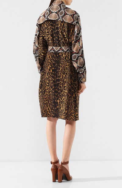 Шелковое платье BURBERRY, арт. 8023882, фото 4