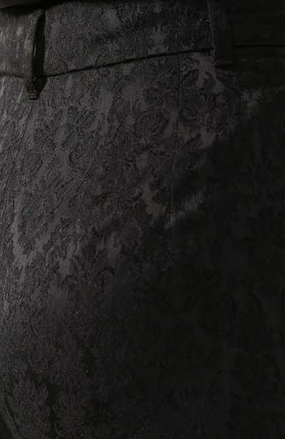 Жаккардовые брюки DOLCE & GABBANA, арт. FTBEKT/FJRDK, фото 5