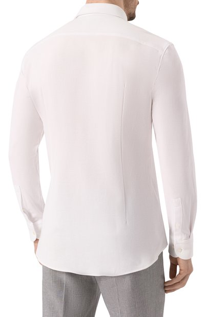 Хлопковая рубашка BOSS, арт. 50527675, фото 4