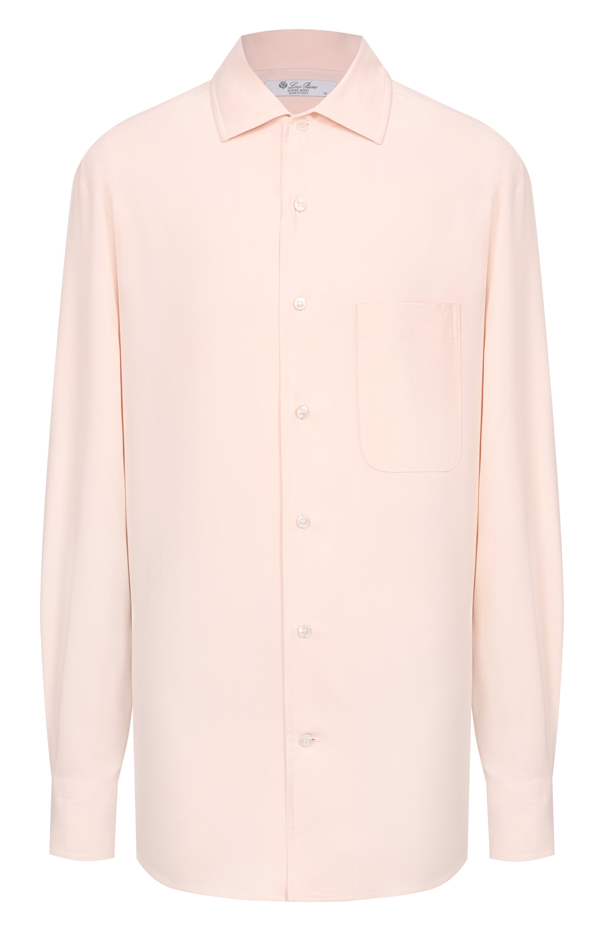Шелковая рубашка LORO PIANA, арт. FA00500, фото 1