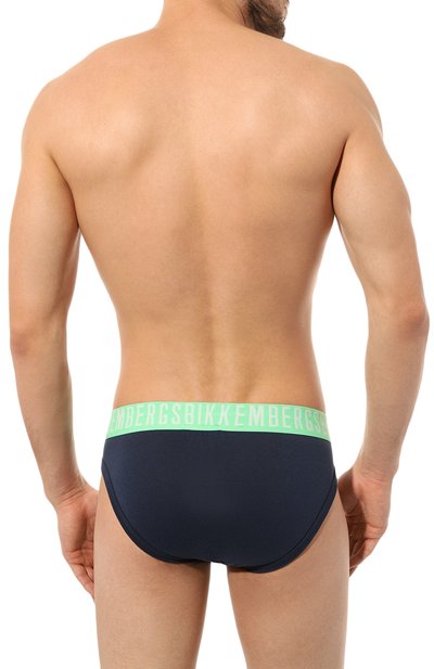 Комплект из трех брифов DIRK BIKKEMBERGS темно-синего цвета по цене 5160 руб., арт. BKK1USP05TR, фото 3 Комплект из трех брифов DIRK BIKKEMBERGS, арт. BKK1USP05TR, фото 3