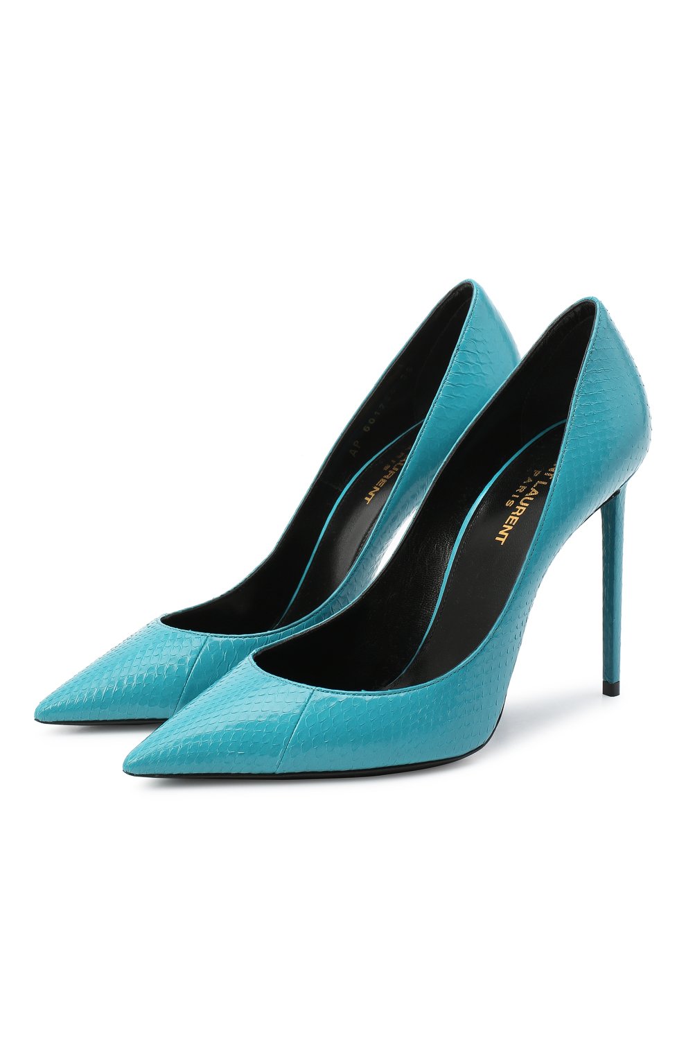 Кожаные туфли zoe SAINT LAURENT, арт. 601734/EX700, фото 1