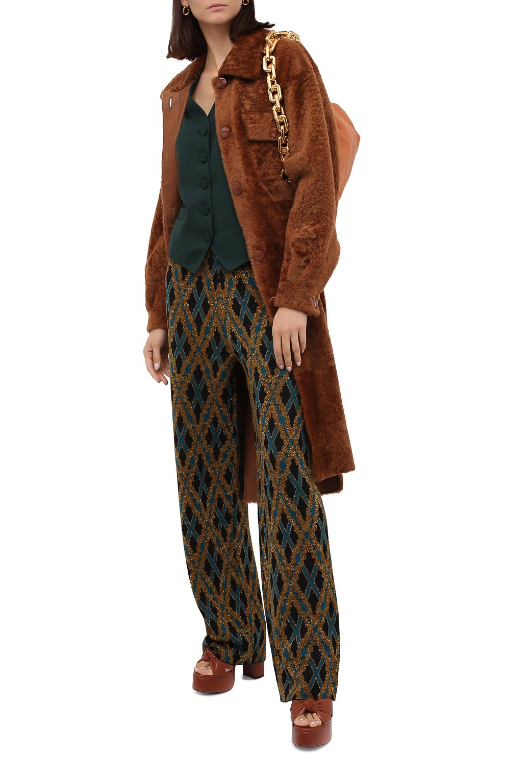 Брюки DRIES VAN NOTEN черного цвета по цене 57000 руб., арт. 202-11212-1715, фото 3 Брюки DRIES VAN NOTEN, арт. 202-11212-1715, фото 3