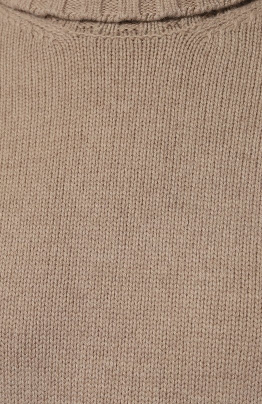 Свитер из шерсти и кашемира crem38 Бежевый, фото 5