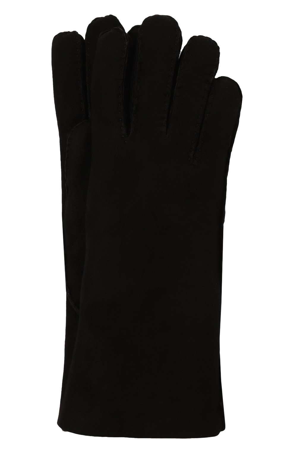 Замшевые перчатки AGNELLE черного цвета по цене 14650 руб., арт. DENISE, фото 1 Замшевые перчатки AGNELLE, арт. DENISE, фото 1