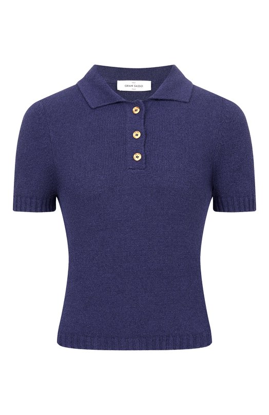 Хлопковое поло Gran Sasso 23256/22156 Синий 23256/22156