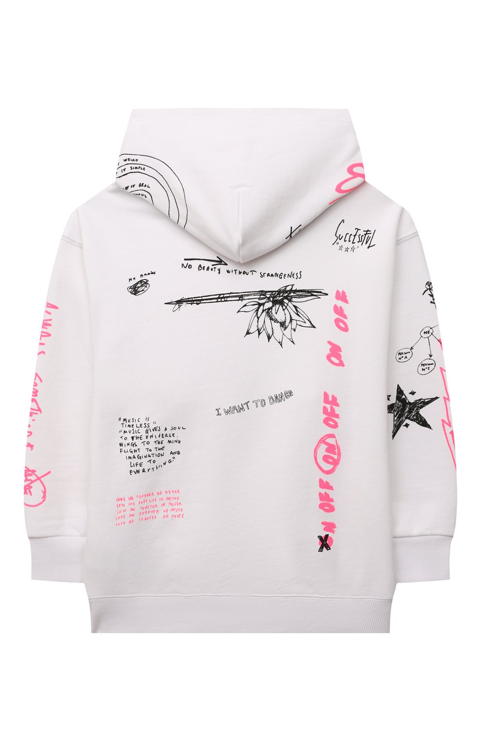 Хлопковое худи DIESEL, арт. J00622-KYAQK, фото 2