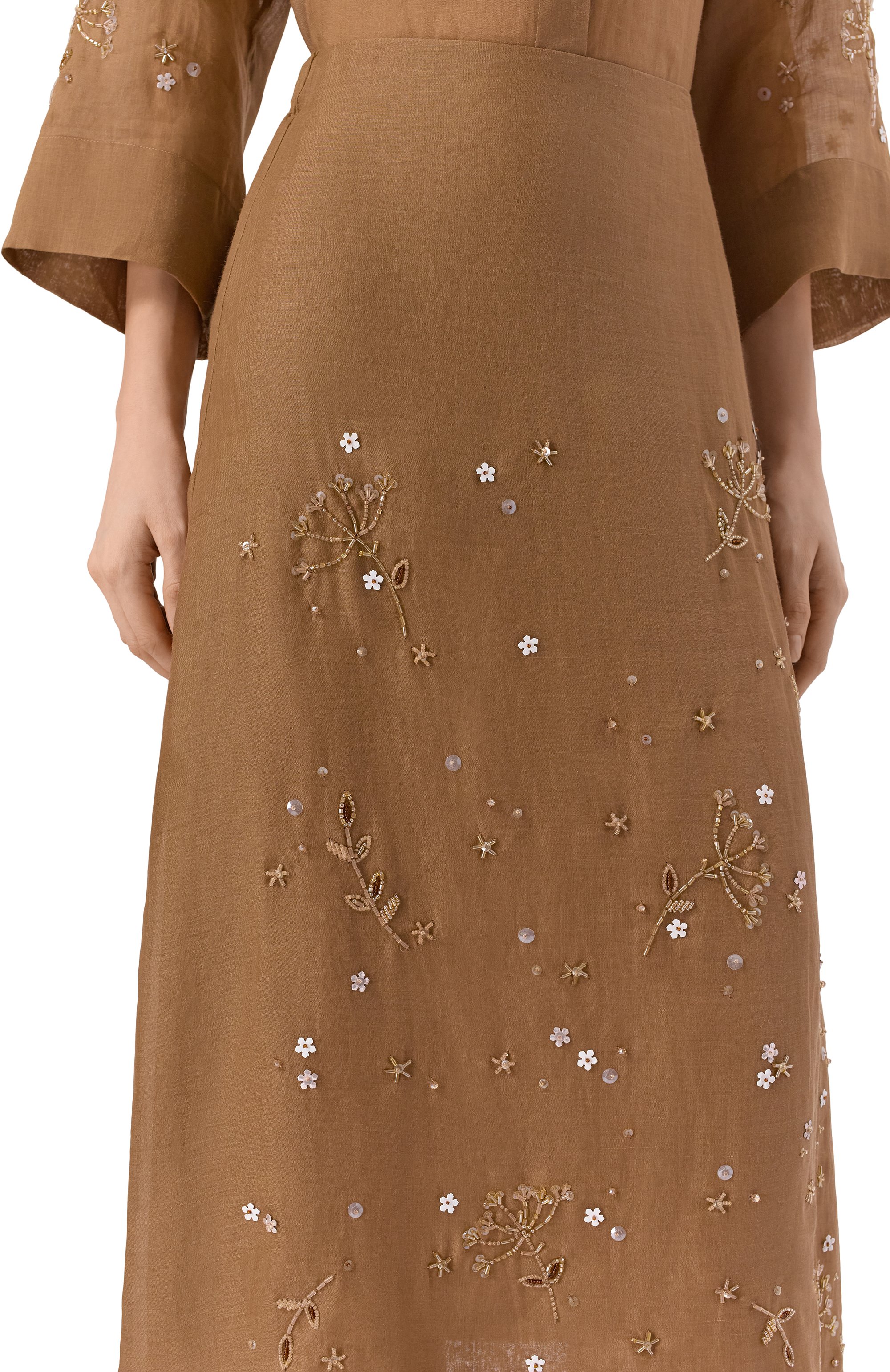 Юбка с отделкой бисером LORENA ANTONIAZZI, арт. E2644G041B/4248R, фото 5