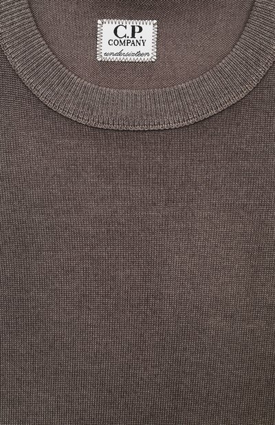 Шерстяной пуловер C.P. COMPANY, арт. CUW009/LHC01/4-8, фото 3