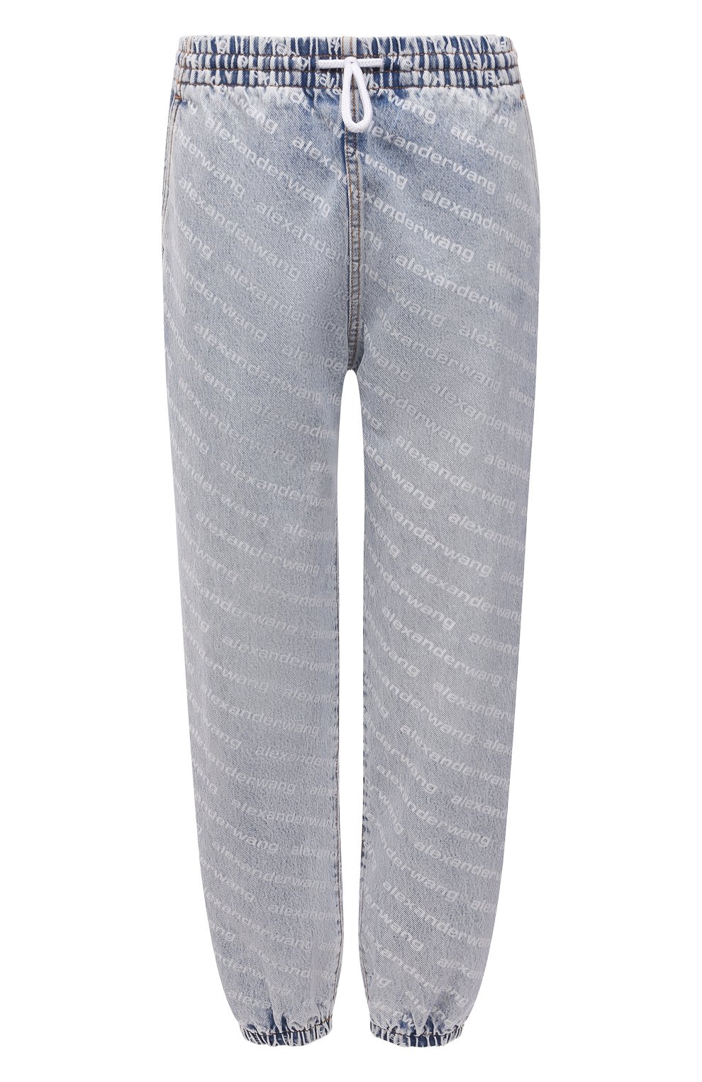 Джинсы ALEXANDER WANG голубого цвета по цене 57100 руб., арт. 4DC3214996, фото 1 Джинсы ALEXANDER WANG, арт. 4DC3214996, фото 1