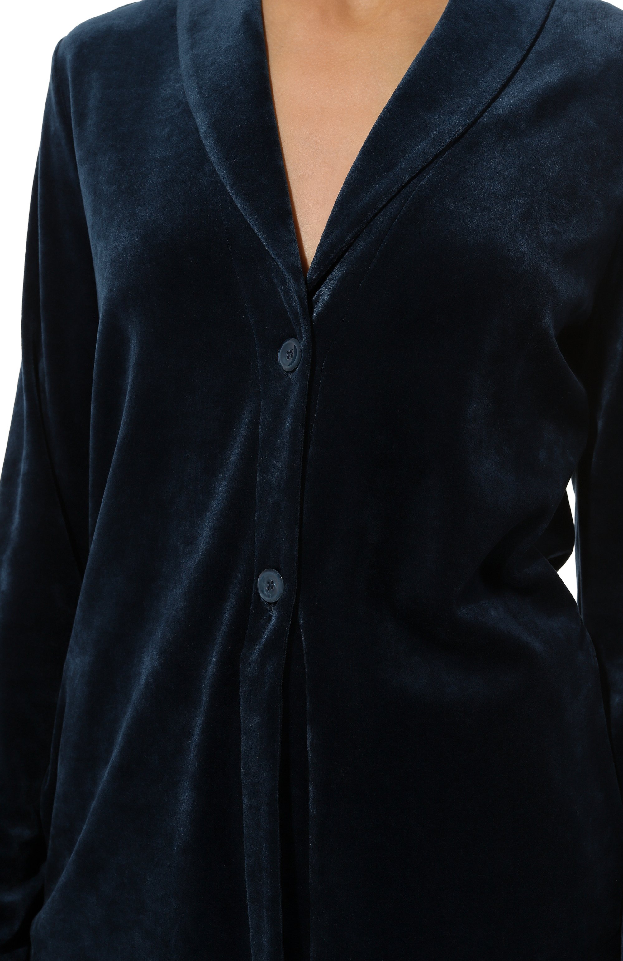 Бархатный кардиган HANRO, арт. 078860, фото 5