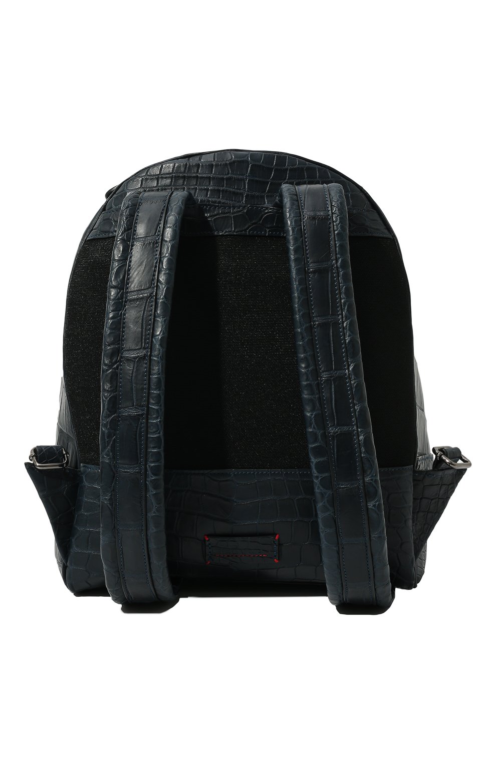 Рюкзак из кожи крокодила KITON темно-синего цвета по цене 2335000 руб., арт. UBC00KN00730/CP0R, фото 6 Рюкзак из кожи крокодила KITON, арт. UBC00KN00730/CP0R, фото 6