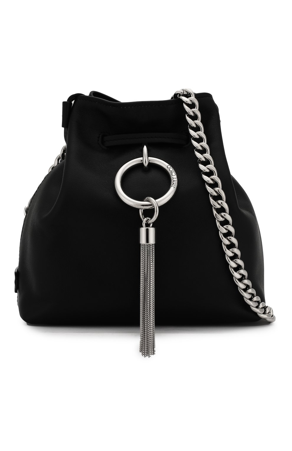 Сумка callee JIMMY CHOO, арт. CALLIE DRAWSTRING/S/PKR, фото 6