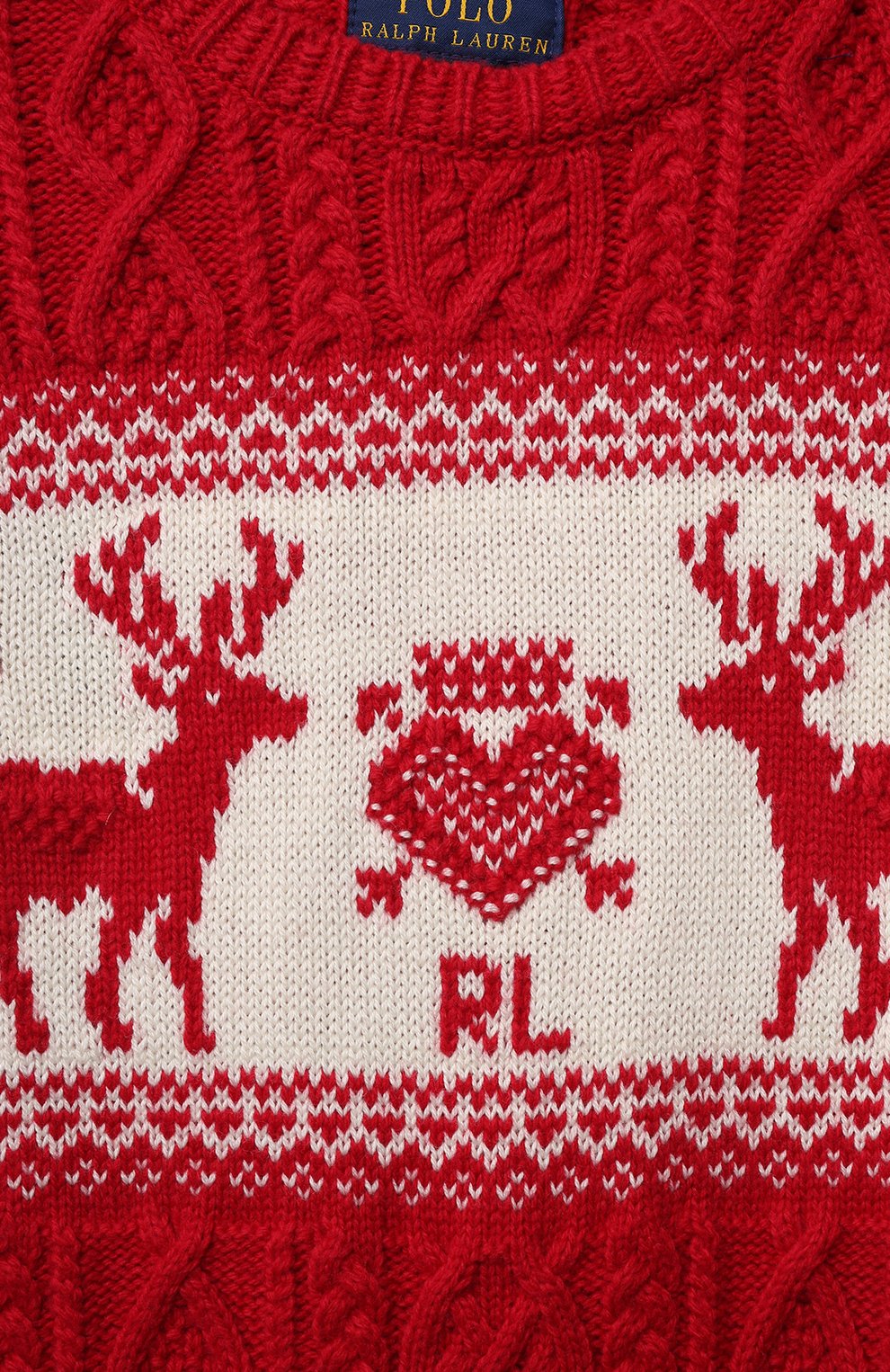 Платье из хлопка и шерсти POLO RALPH LAUREN красного цвета по цене 23300 руб., арт. 313853179, фото 3 Платье из хлопка и шерсти POLO RALPH LAUREN, арт. 313853179, фото 3