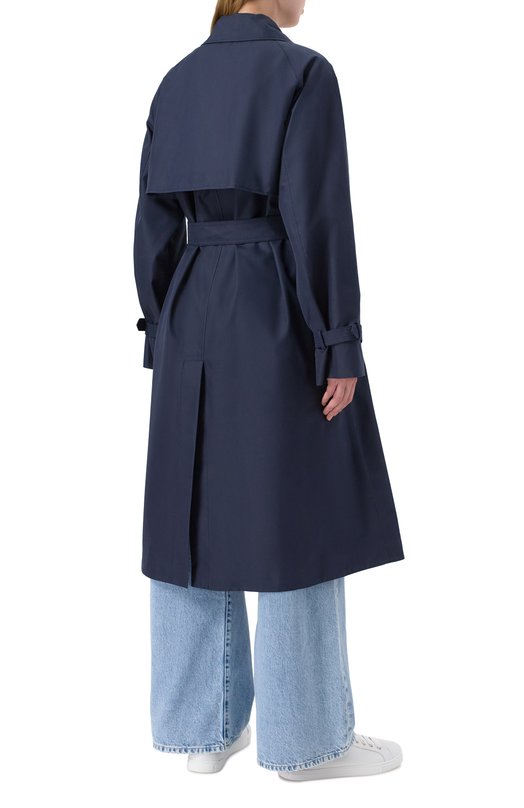 Двусторонний тренч Weekend Max Mara CANASTA Синий  CANASTA Фото 4