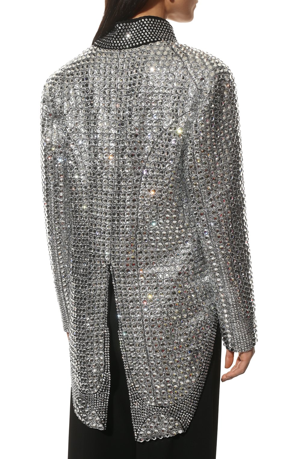 Жакет с отделкой стразами DOLCE & GABBANA, арт. F29NAZ/GD71T, фото 4