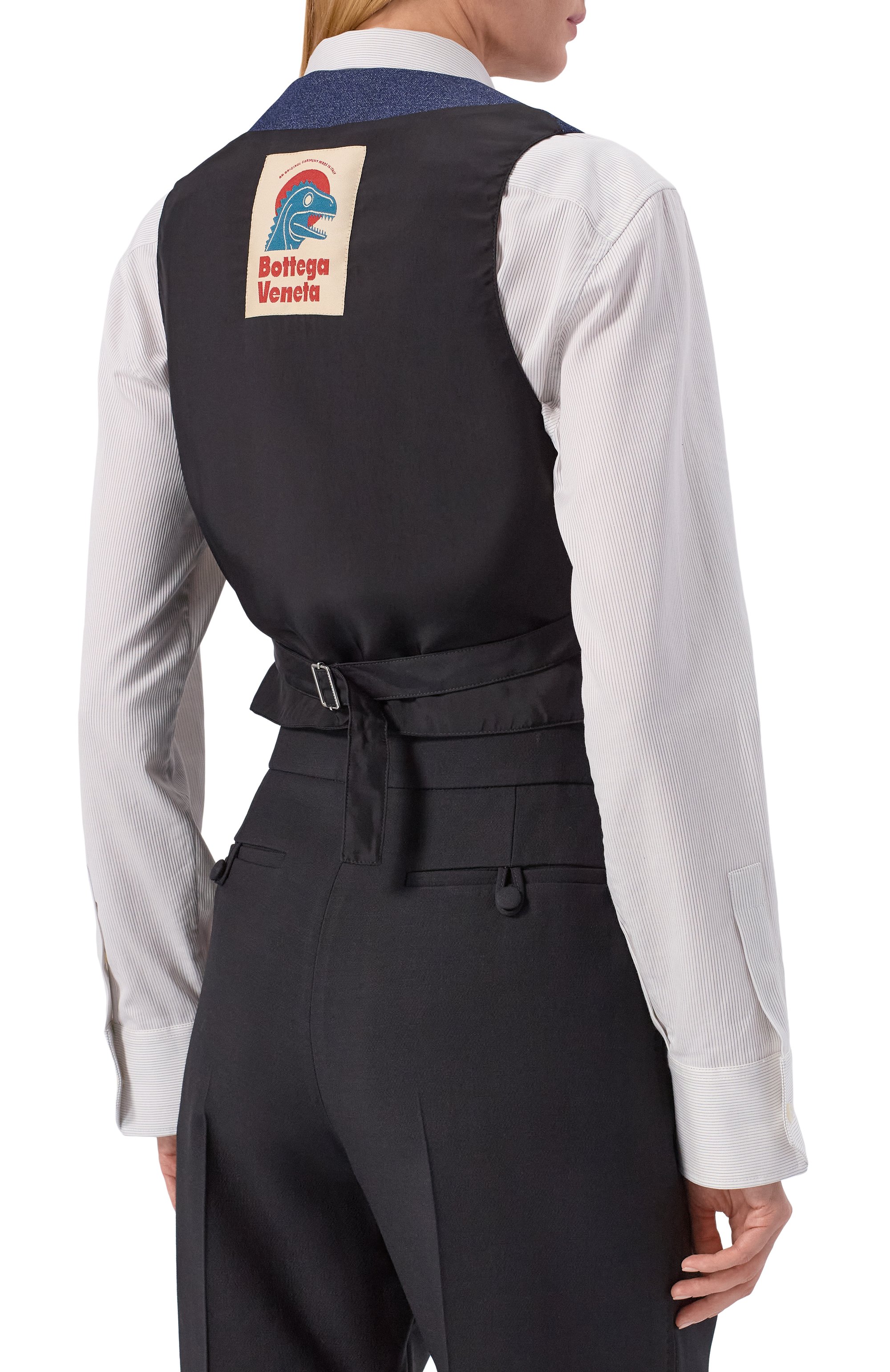 Шерстяной жилет BOTTEGA VENETA, арт. 834988/V5VQ0, фото 4