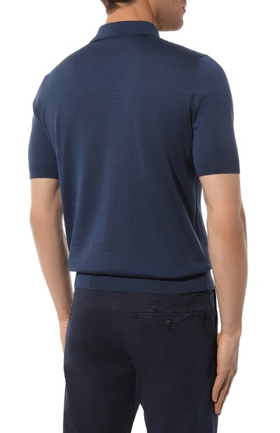 Шелковое поло ZILLI, арт. KZP002M0642VTS000, фото 4