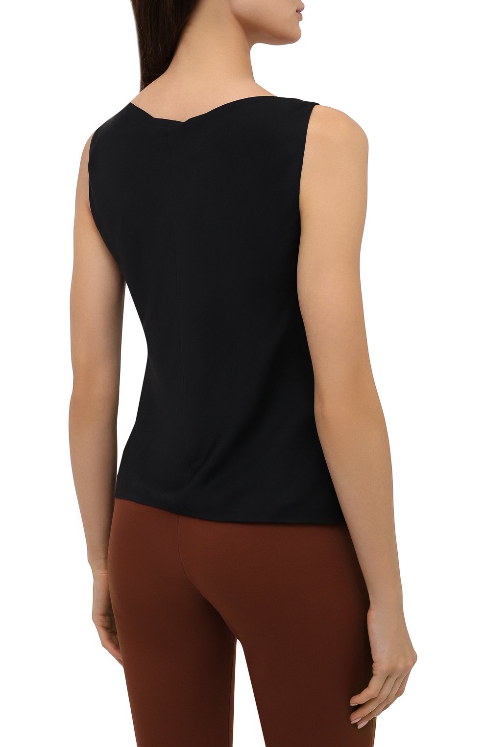 Шелковый топ GIORGIO ARMANI, арт. 0WHCKZ18/TZ121, фото 4