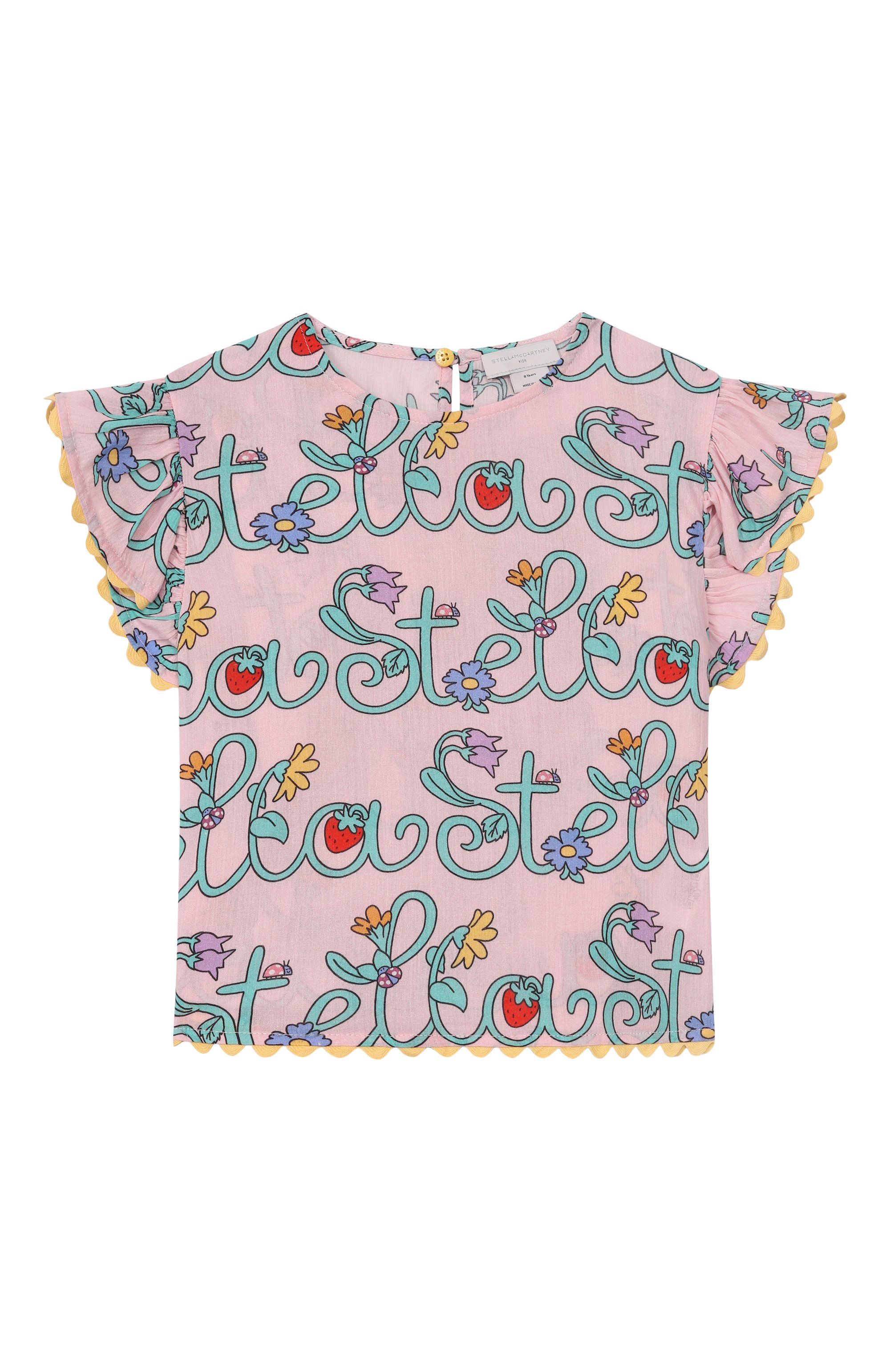 Хлопковый топ STELLA MCCARTNEY, арт. TY5A12, фото 1