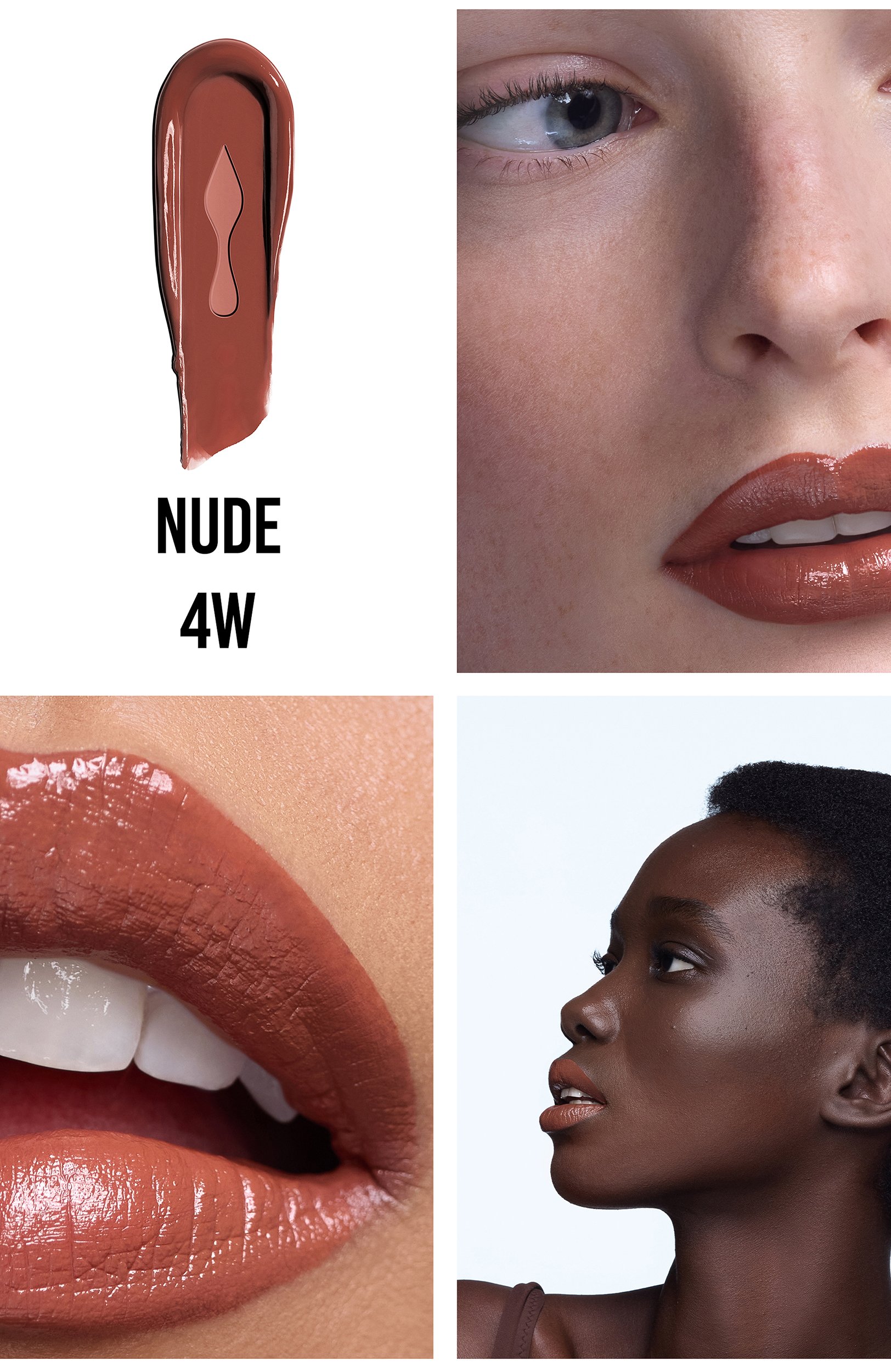 Помада-блеск для губ rouge stiletto slimstick glossy shine nude, оттенок 4w (2g) CHRISTIAN LOUBOUTIN, арт. 8435415109147, фото 3