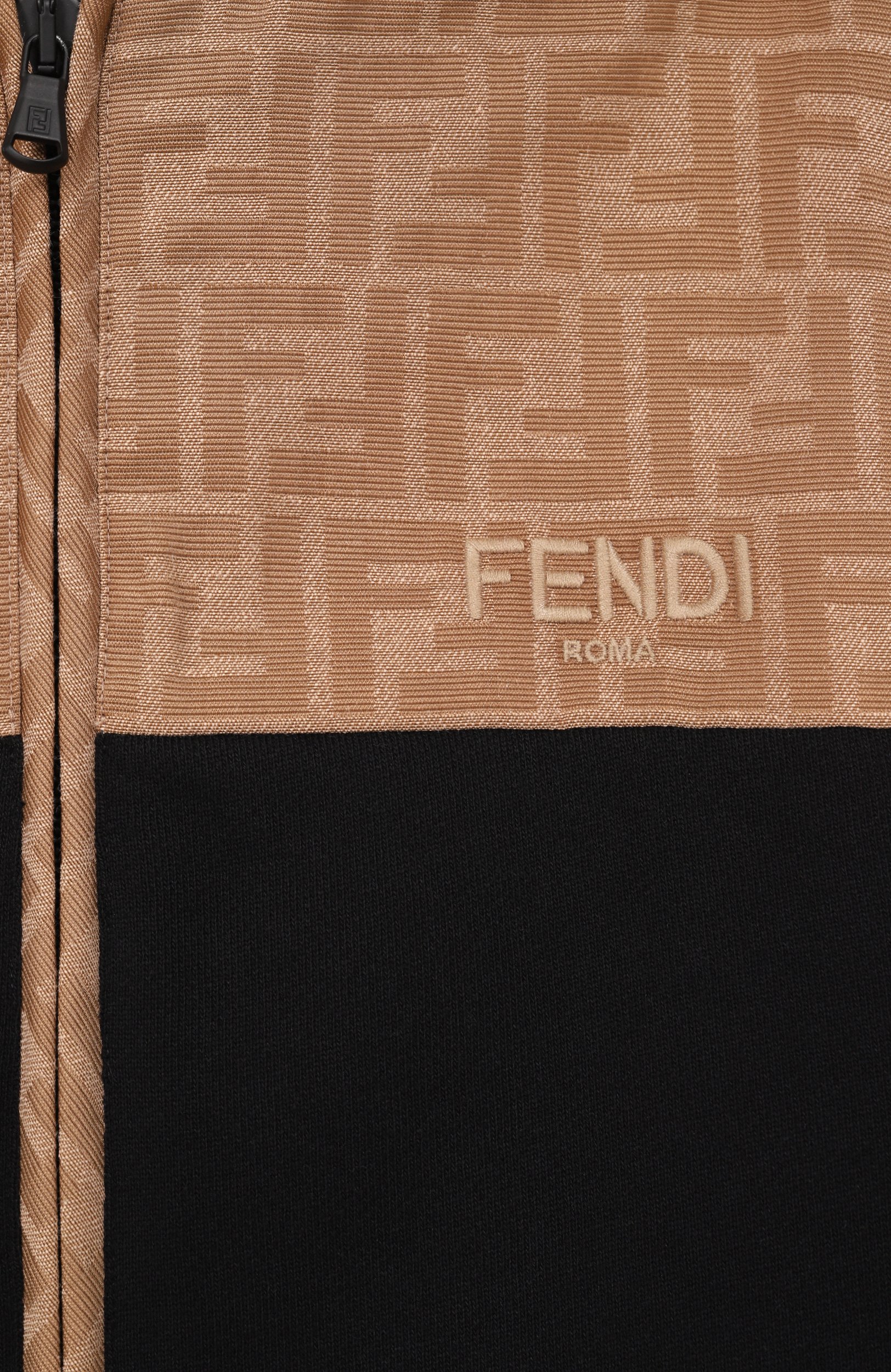 Хлопковая толстовка FENDI, арт. JUH106/5V0/8A-12+, фото 3