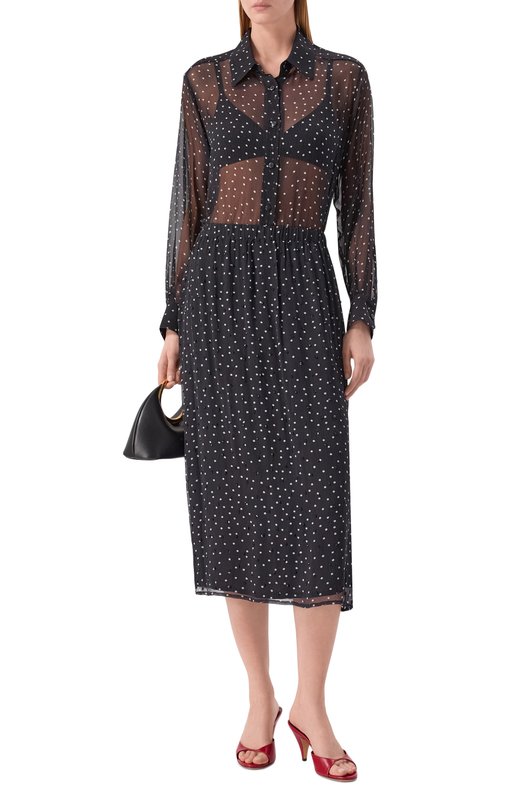 Шелковая блузка Albus Lumen AL.RT26.BL0USE1 Чёрный  AL.RT26.BL0USE1 Фото 2