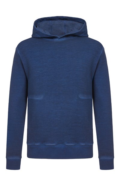 Мужской худи изо льна и хлопка 120% LINO, арт. 33ALIM79IB/G461/S01