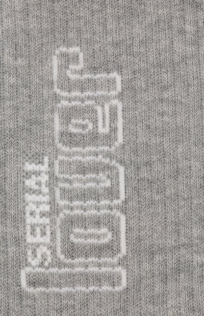 Хлопковые носки GOLDEN GOOSE DELUXE BRAND серого цвета по цене 3745 руб., арт. G34WA094.A4, фото 2 Хлопковые носки GOLDEN GOOSE DELUXE BRAND, арт. G34WA094.A4, фото 2