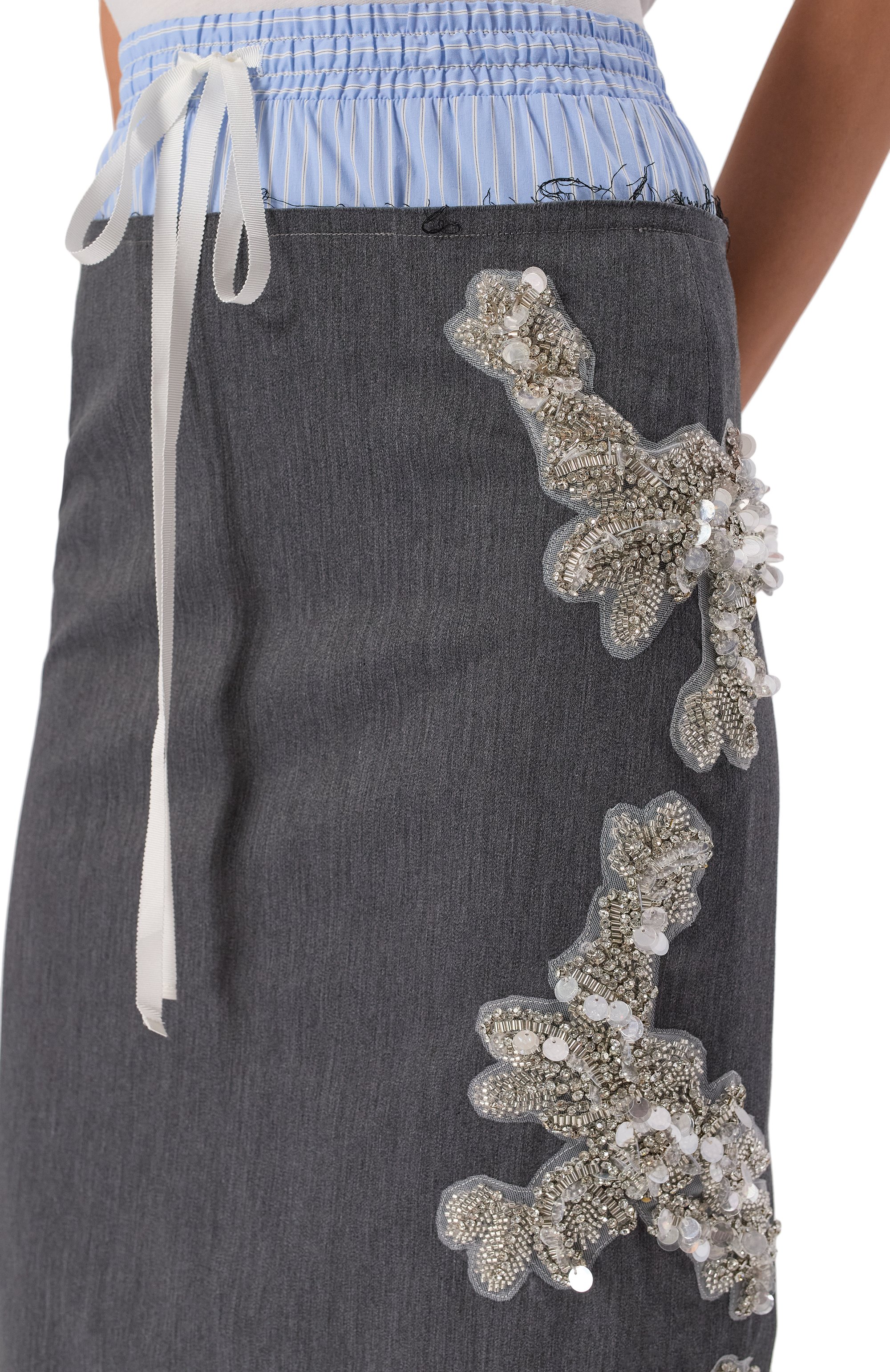 Комбинированная юбка DANIIL ANTSIFEROV, арт. DA_1715, фото 5