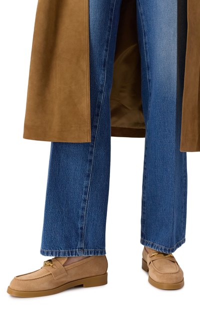 Замшевые лоферы maddie diamond JIMMY CHOO, арт. MADDIE DIAM0ND, фото 3