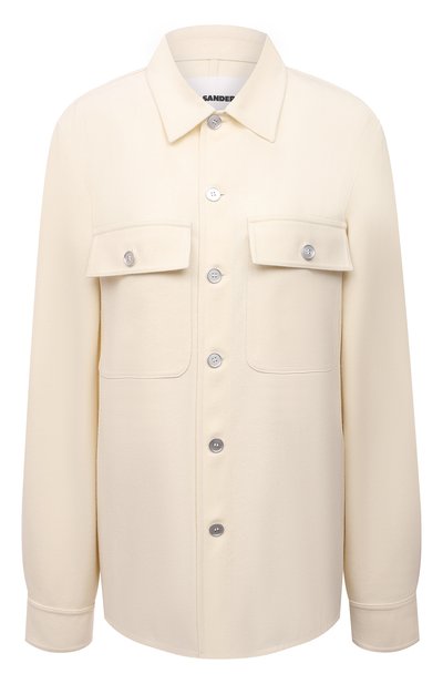 Женская шерстяная рубашка JIL SANDER, арт. JPPT600105-WT212500