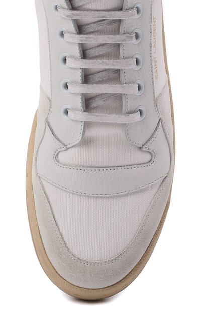 Комбинированные кеды SAINT LAURENT, арт. 669434/12N40, фото 5